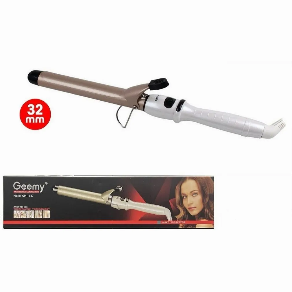 PIASTRA ARRICCIACAPELLI PROFESSIONALE IN CERAMICA TORMALINA Ø32MM 45W GM-1987-32MM