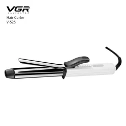 PIASTRA ARRICCIACAPELLI PROFESSIONALE RIVESTITO IN CERAMICA DISPLAY LCD VGR V525