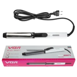 PIASTRA ARRICCIACAPELLI PROFESSIONALE RIVESTITO IN CERAMICA DISPLAY LCD VGR V525