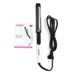 PIASTRA ARRICCIACAPELLI PROFESSIONALE RIVESTITO IN CERAMICA DISPLAY LCD VGR V525