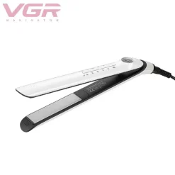 PIASTRA CAPELLI LISCI PROFESSIONALE 47W RIVESTITO IN CERAMICA DISPLAY LCD V-566