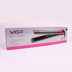 PIASTRA CAPELLI LISCI PROFESSIONALE RIVESTIMENTO IN CERAMICA DIPLAY LCD VGR V575