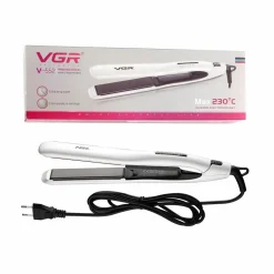 PIASTRA CAPELLI LISCI 50W PROFESSIONALE RIVESTITA IN CERAMICA DISPLAY LCD V-552