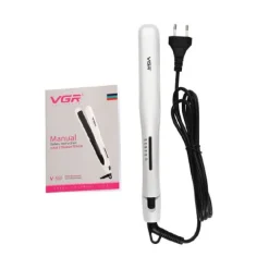 PIASTRA CAPELLI LISCI 50W PROFESSIONALE RIVESTITA IN CERAMICA DISPLAY LCD V-552