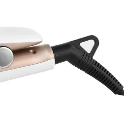 PIASTRA CAPELLI PROFESSIONALE LARGA 42MM RIVESTITA IN CERAMICA DISPLAY LCD V-520