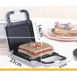 PIASTRA ELETTRICA MACCHINA SANDWICH TOAST TOSTIERA PANCAKE WAFFLE PANINI TX-9713