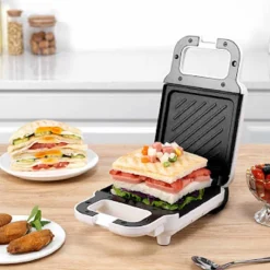 PIASTRA ELETTRICA MACCHINA SANDWICH TOAST TOSTIERA PANCAKE WAFFLE PANINI TX-9713