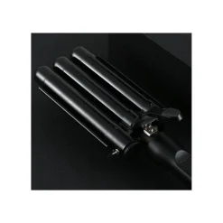 PIASTRA FERRO ARRICCIACAPELLI PROFESSIONALE A 3 CILINDRI ONDE DISPLAY LED V-591