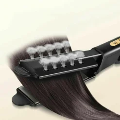 PIASTRA PER CAPELLI IONICO A VAPORE IN TORMALINA PROFESSIONALE SUPER LISCIANTE