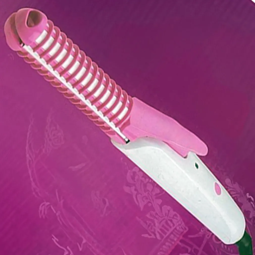 PIASTRA PER CAPELLI MOSSI ONDE LISCI FINI CRESPI BAGNATI SPAZZOLA ELETTRICA 2IN1