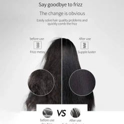 PIASTRA PER CAPELLI MOSSI ONDE LISCI FINI CRESPI BAGNATI SPAZZOLA ELETTRICA 2IN1