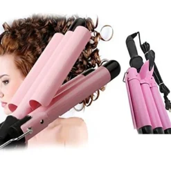 PIASTRA PER CAPELLI ONDULATI A TUBO F11 80 WATT ARRICCIACAPELLI ONDE TRIFERRO