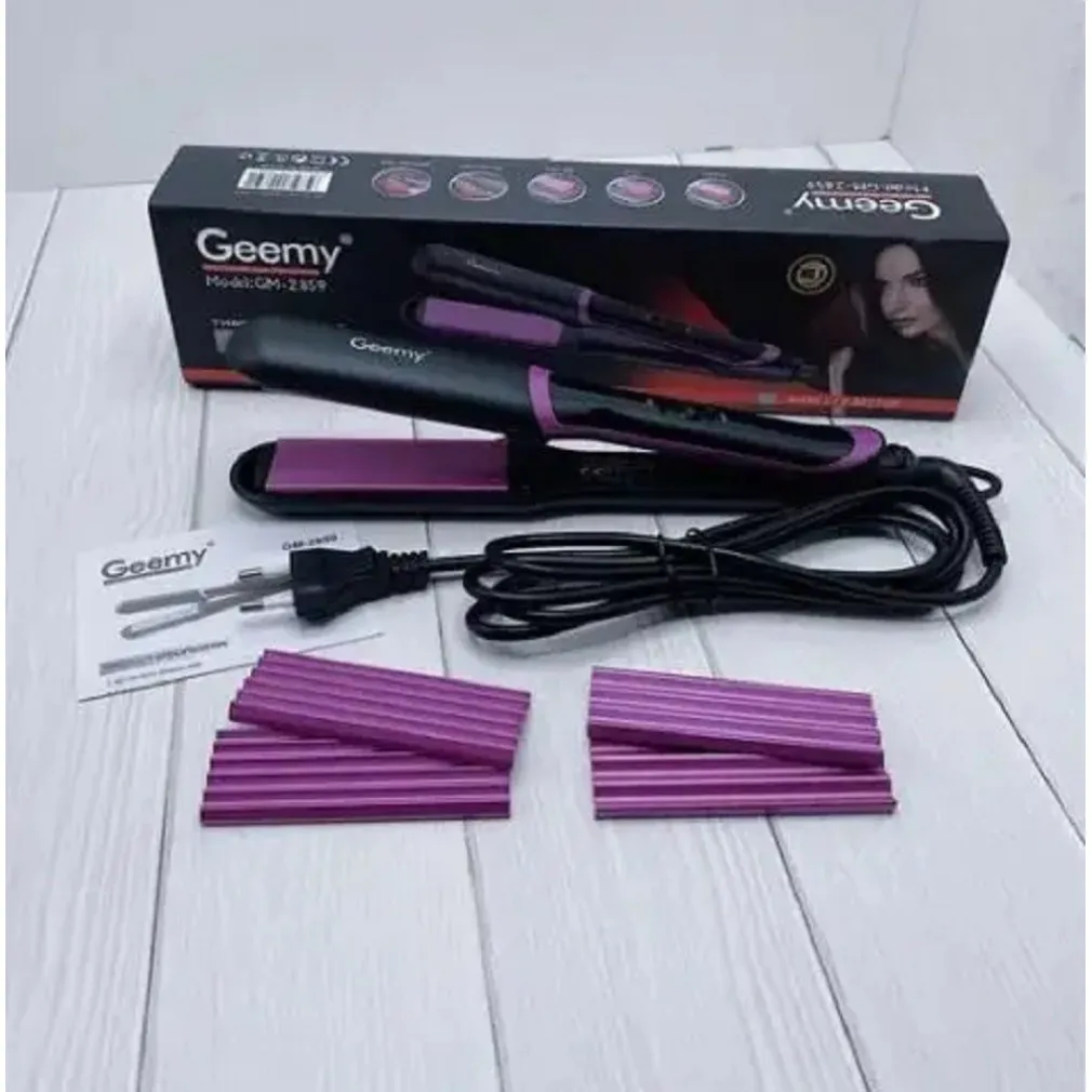 PIASTRA PROFESSIONALE CAPELLI 3IN1 MULTISTYLER ONDULATA UGELLI 3 FUNZIONI GM2859