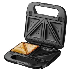 PIASTRA TOSTIERA ELETTRICA 3IN1 CON 3 PIASTRE ANTIADERENTE INTERCAMBIABILI 750W SALVASPAZIO