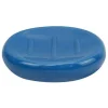 PIATTINO PER SAPONE IN CERAMICA BLU PORTASAPONETTA MODERNO ACCESSORI BAGNO 79258