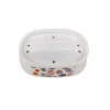 PIATTINO PORTA SAPONE SAPONETTA ACCESSORIO ARREDO BAGNO CON SFERE ASTRATTE 87084
