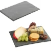 PIATTO IN PIETRA ARDESIA RETTANGOLARE 20x30CM PORTATA PER CIBI CALDI FREDDI