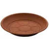 PIATTO SOTTOVASO TONDO PIATTI VASI FIORI PIANTE PER FIORIERA PLASTICA DIAM. 28CM