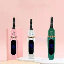 PIEGACIGLIA RISCALDATO FERRO PER CIGLIA RICARICABILE RIVOLUZIONA SGUARDO PORTATILE