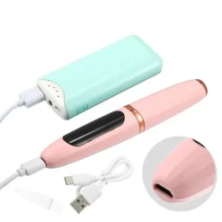 PIEGACIGLIA RISCALDATO FERRO PER CIGLIA RICARICABILE RIVOLUZIONA SGUARDO PORTATILE