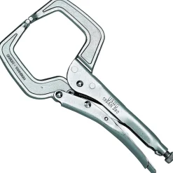 PINZA AUTOBLOCCANTE A SCATTO MORSETTO GANASCIA A C REGOLABILE A VITE 275MM USAG