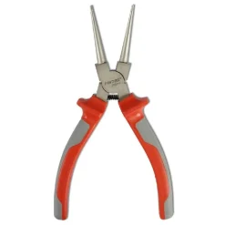 PINZA BECCHI LUNGHI DIRITTI MEZZOTONDI ZIGRINATI PUNTA CONICA 200 MM