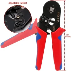 PINZA HSC8 6-4 MINI STRUMENTI DI PINZATURA AUTO REGISTRABILI PER CAVO 0,25-6,0MM²