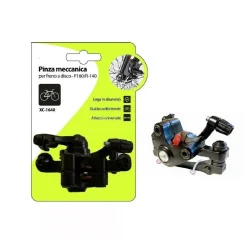 PINZA MECCANICA PER FRENO A DISCO F160/R-140 UNIVERSALE BICI BICICLETTA XC-1640