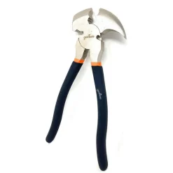 PINZA MULTIUSO PINZETTA 250MM IN ACCIAIO CON MANICO ANTISCIVOLO IN GOMMA MARTELLO