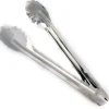 PINZA PER GHIACCIO IN ACCIAIO 16CM CLIP UTENSILI DA CUCINA PANE INSALATA FORMAGGI