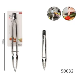 PINZA PER SERVIRE 12" 28CM IN ACCIAIO DA CUCINA PER CARNE INSALATA PESCE 50032