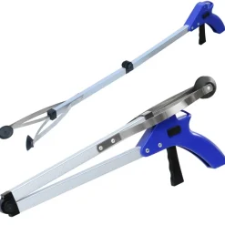 PINZA RACCOGLI OGGETTI BRACCIO PIEGHEVOLE TELESCOPICA PRENDI TUTTO CON MANICO