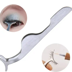 PINZETTA APPLICATORE IN ACCIAIO CLIP RIMOZIONE CIGLIA FINTE CURVA LASH EXTENSION