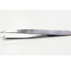 PINZETTA IN ACCIAIO INOX SOPRACCIGLIA CIGLIA PINZA PRECISIONE PELI DEPILAZIONE