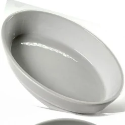 PIROFILA OVALE BIANCA TEGLIA FORNO LASAGNERA 30,5X21,5X6 CM IN PORCELLANA 646751