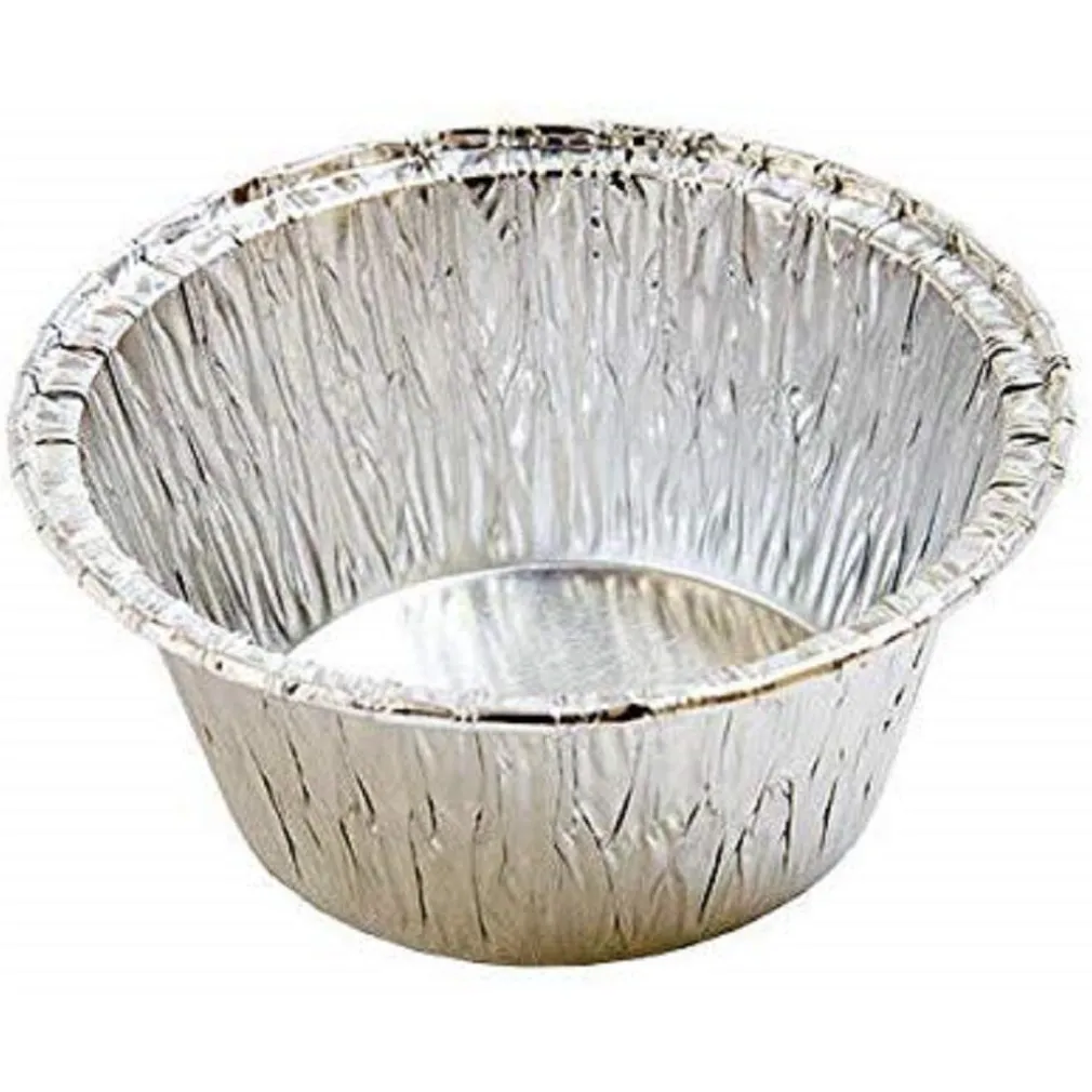 PIROTTINI STAMPI ALLUMINIO 20PZ VASCHETTE MONOUSO PER MUFFIN BUDINO DOLCI TORTINO