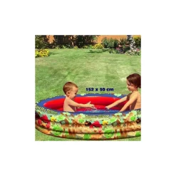 PISCINA 3 ANELLI ANGRY BIRDS 152 X 30 CM MARE PISCINA GONFIABILE 282 LITRI