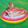 PISCINA 3 ANELLI GONFIABILE COLORE VERDE GIALLO FUCSIA 114 X 25 CM BAMBINI 57412