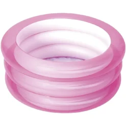 PISCINA FONDO GONFIABILE PER BAMBINI A 3 ANELLI 70X30CM 2 COLORI ASSORTITI 51033