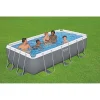 PISCINA FUORI TERRA POWER STEEL FRAME RETTANGOLARE 404 X 201 X 100CM POMPA 56441