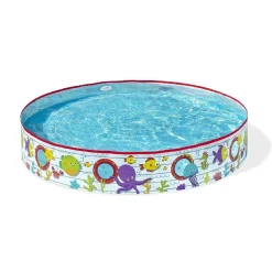PISCINA PISCINETTA RIGIDA PER BAMBINI FANTASIA MARINA 2 ANNI+ 152 X 25 CM 55029