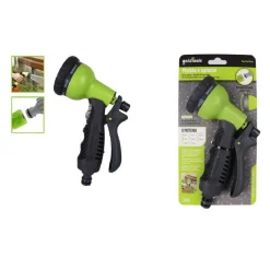 PISTOLA A SPRUZZO BOCCHETTA 8 GETTI IRRIGAZIONE TUBO POMPA ACQUA GIARDINO 94766