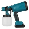 PISTOLA A SPRUZZO ELETTRICA A BATTERIA VERNICE 800 ML A DOPPIA BATTERIA 18 V