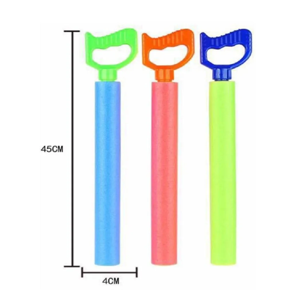 PISTOLA ACQUA TUBO 45X4CM SCHIUMA GIOCO BAMBINI GIARDINO SPIAGGIA PISCINA 605465