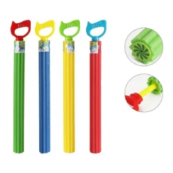 PISTOLA ACQUA 60X5CM TUBO BAMBINI SCHIUMA GIOCO GIARDINO PISCINA SPIAGGIA 605481