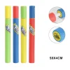PISTOLA AD ACQUA 58X4CM TUBO SPARATUTTO IN SCHIUMA GIOCO ESTIVO SPIAGGIA 605458
