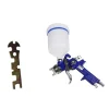PISTOLA AEROGRAFO A SPRUZZO HVLP 600ML UGELLO 1.4MM VERNICIATURA ARIA COMPRESSA