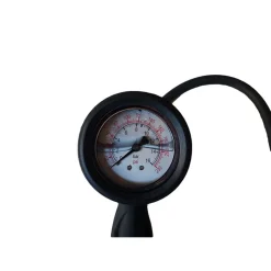 PISTOLA ARIA CON MANOMETRO PROFESSIONALE 0-16 bar 0-230 PSI LIQUIDO ANTI-SHOCK