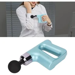 PISTOLA MASSAGGIANTE PROFESSIONALE 4 TESTINE 5 VELOCITÀ FASCIAL GUN RICARICABILE