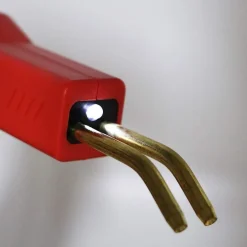 PISTOLA SALDATORE SALDATRICE PER PLASTICHE AUTO PARAURTI 50W CON KIT RIPARAZIONE